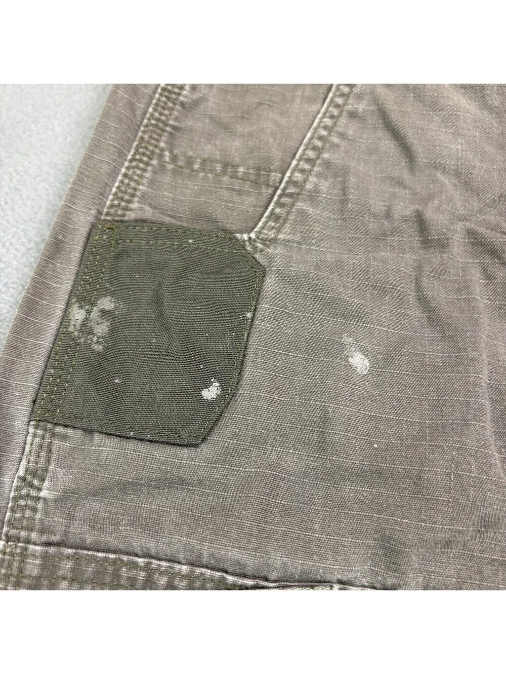 Carhartt Double Knee Cargo Pants Size 30x28 in Green B342 MOS
